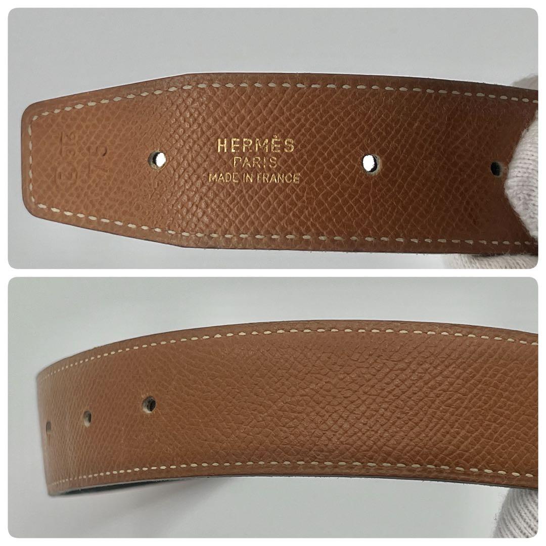 HERMES エルメス ベルト レザー ホースモチーフ 75 ○Z刻印