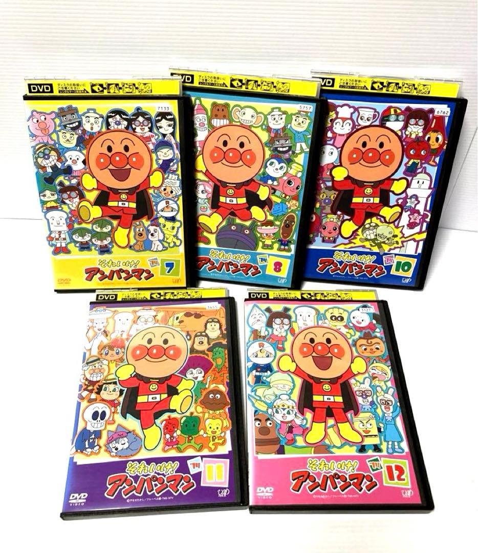 それいけ!アンパンマン '14 2014 DVD5枚7,8,10,11,12巻 - メルカリ