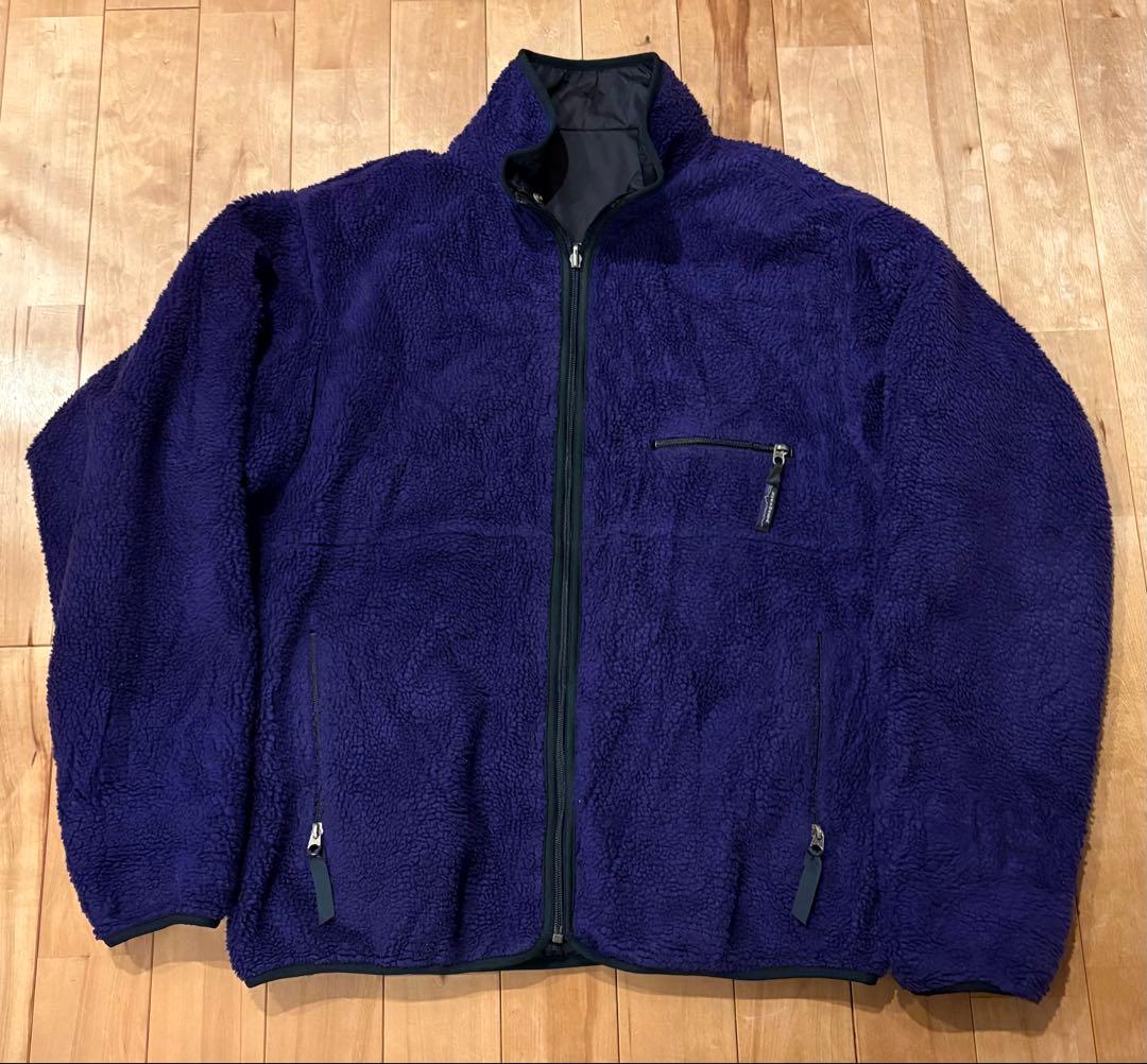 美品 パタゴニア グリセード エッグプラント XL パイル フリース