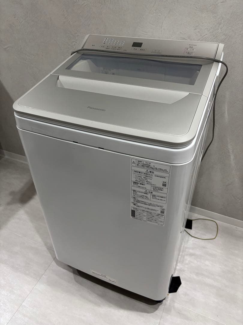 Panasonic 洗濯機 縦型洗濯機　8kg NA-FA80H9 21年製 全自動洗濯機 FAシリーズ ホワイト NA-FA80H9-W [洗濯8.0kg /簡易乾燥