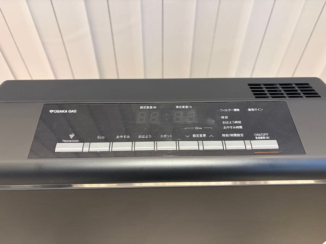 cooさま⭐︎大阪ガス リンナイ 製ガスファンヒーター rcーa4001np 美品 coo