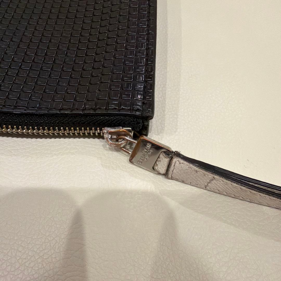 クラッチバッグ メンズ 黒SERAPIAN - メルカリ