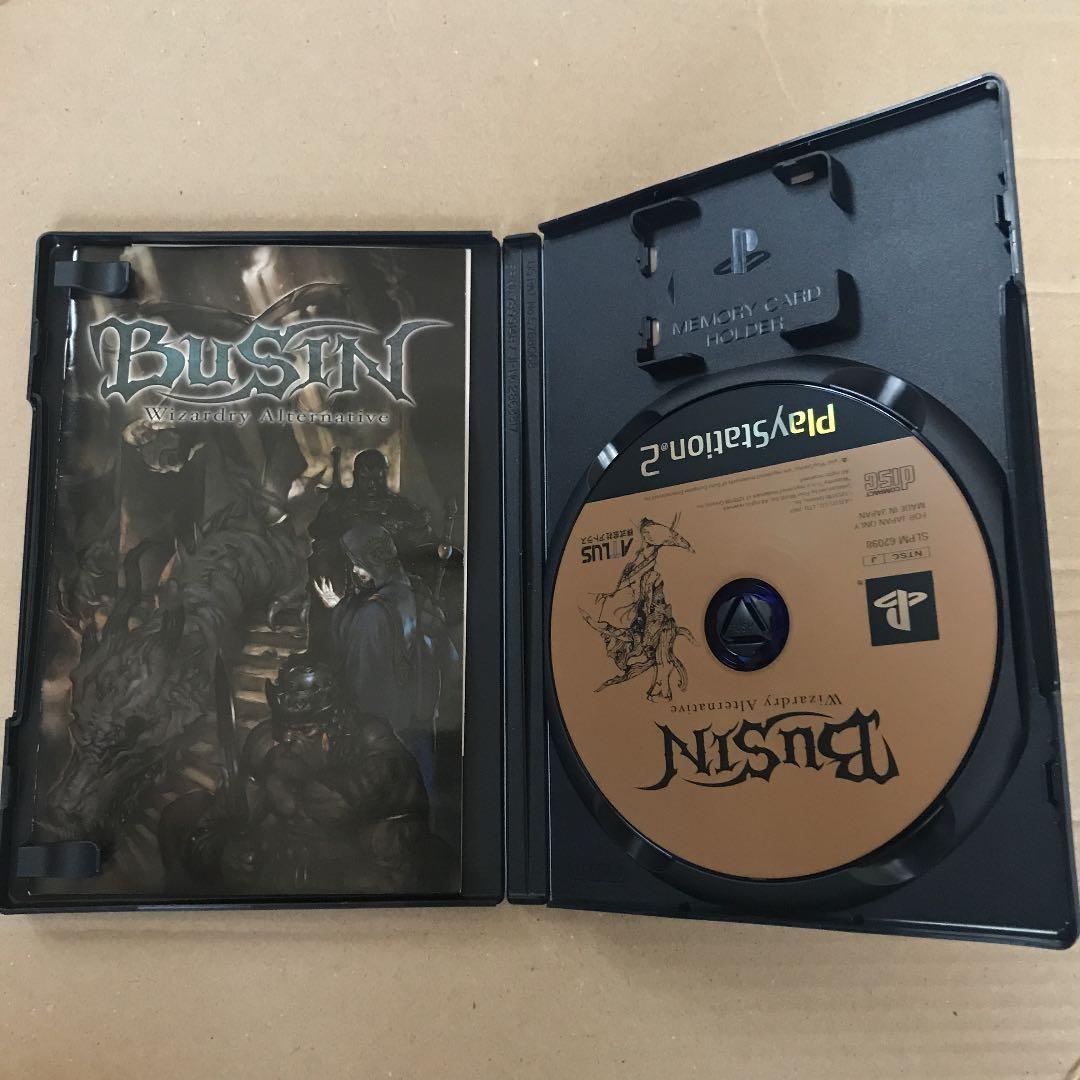 BUSIN 式神 〜Wizardry Alternative〜 PS2 - メルカリ
