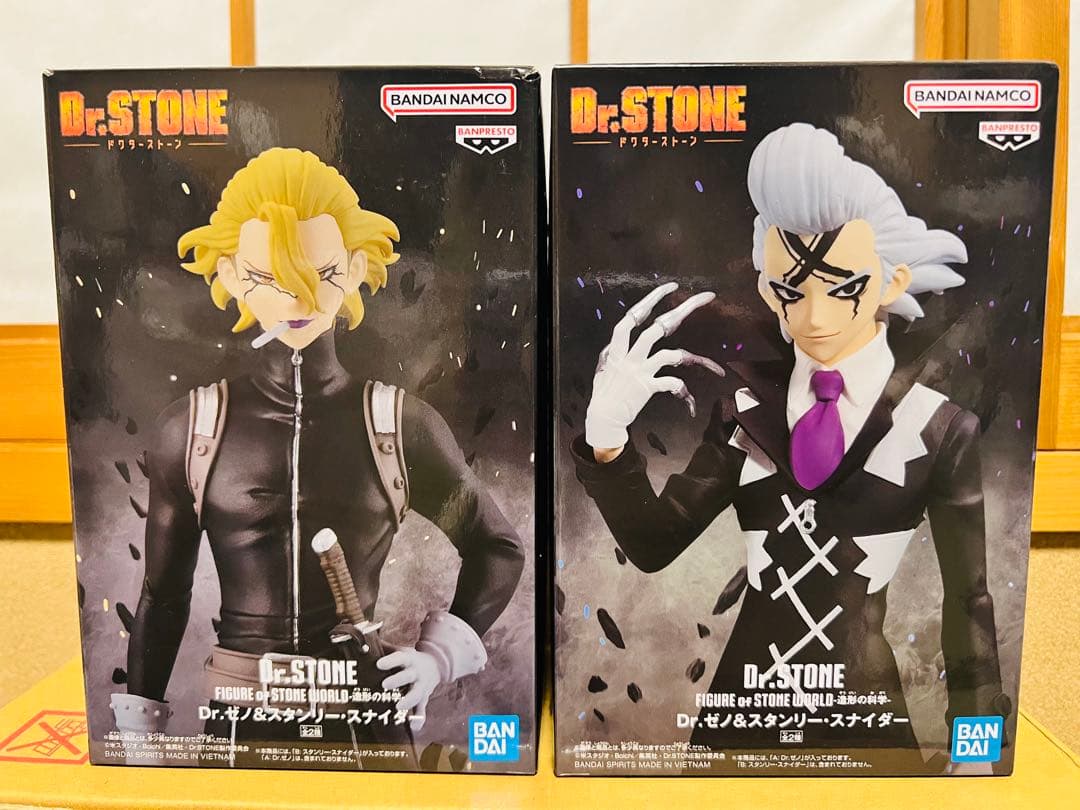 Dr.STONE フィギュア 造形の科学 Dr.ゼノ＆スタンリー・スナイダー