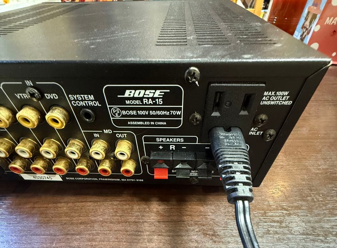 Bose RA-15 オーディオ機器 BOSE RA-15 ステレオレシーバー アンプ BOSE BOSE RA-15 アンプ ボーズ