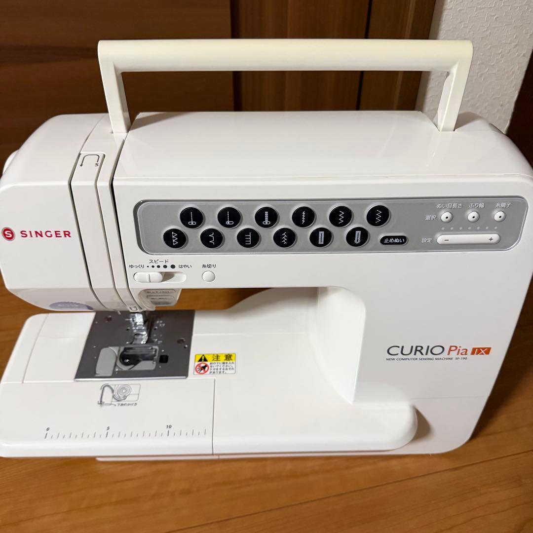 SINGER CURIO Pia IX SF-190 電子ミシン - メルカリ
