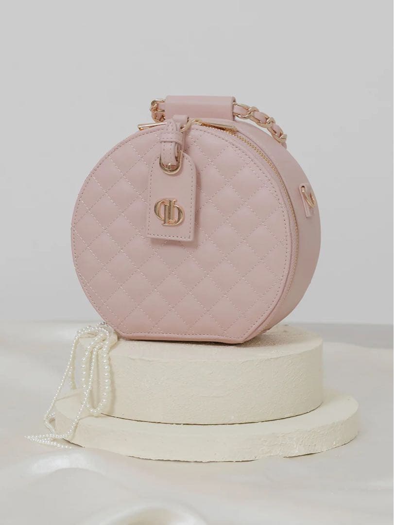 darich ダーリッチ キルティングサークルバッグ PNK ピンク - メルカリ