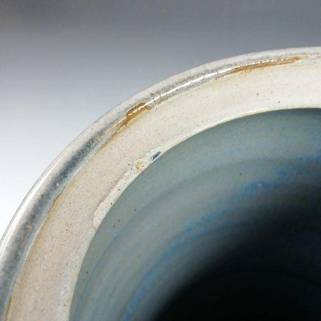 T686 水指 『熊野焼』『細水指』『皿谷実 造』 共箱 茶道具 - メルカリ