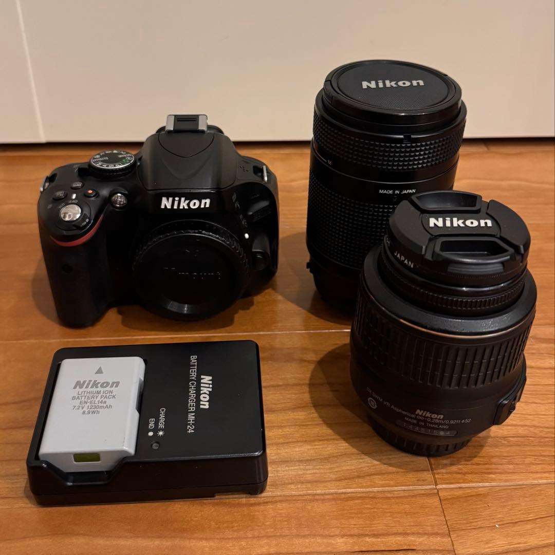 【美品✨】Nikon D5100 レンズセット ニコン（Nikon） Nikon D5100 18-55VR レンズキット <プレゼント包装