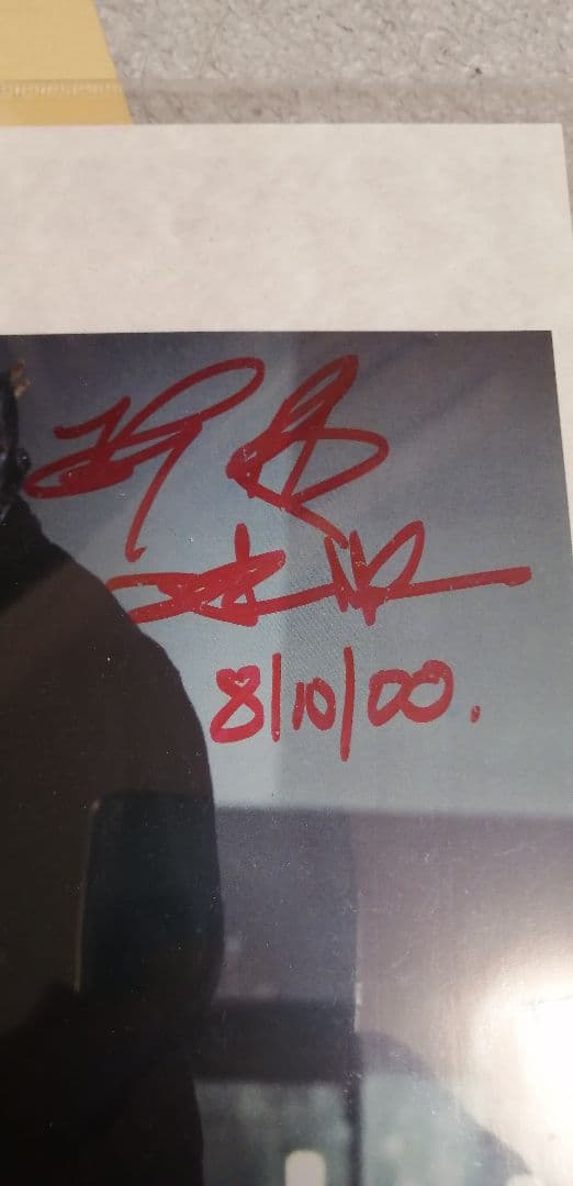 STAR WARS ダースモール Ray Park氏直筆サイン - メルカリ