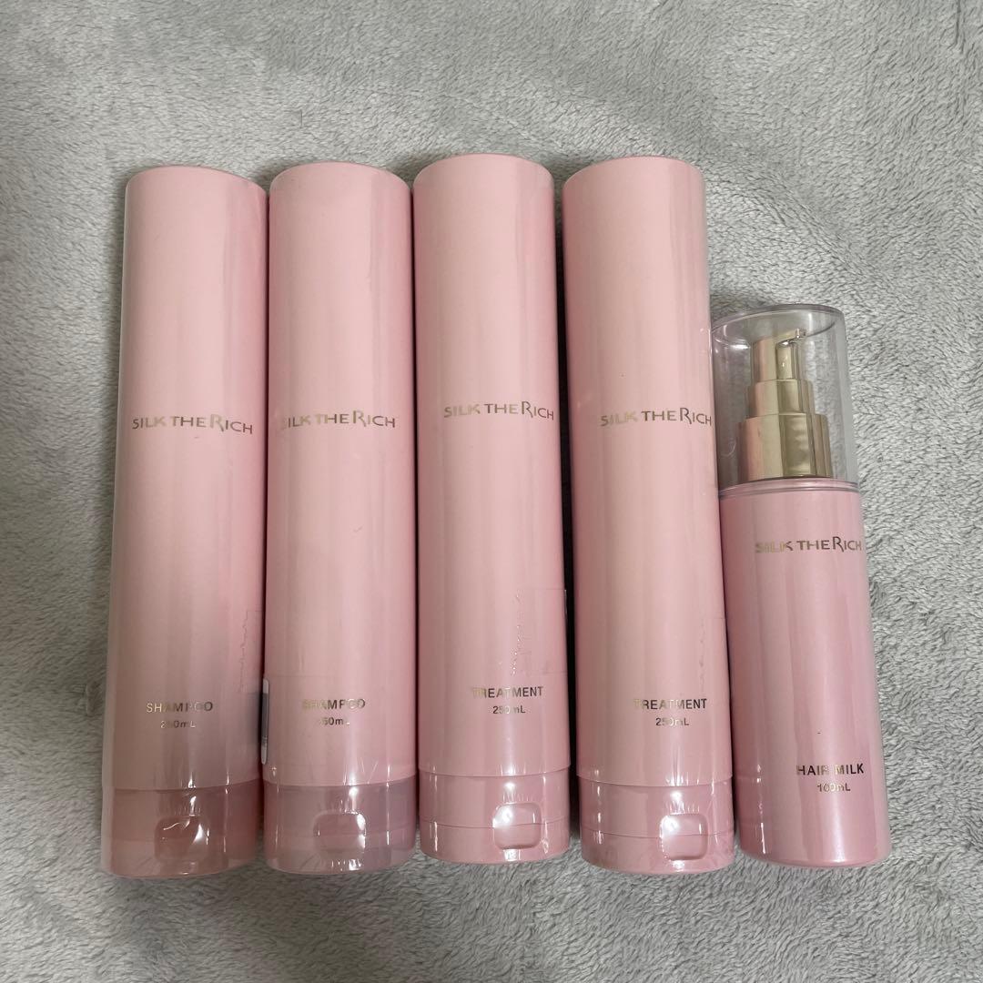 SILK THE RICH シャンプー　トリートメント　ヘアミルク SILK THE RICH（シルクザリッチ） 白 シャンプー 250ml 単品