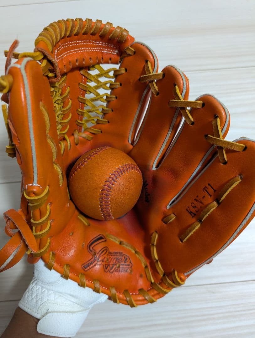 R*S様 久保田スラッガー KSN-T1 軟式グローブ 型付け済 - メルカリ