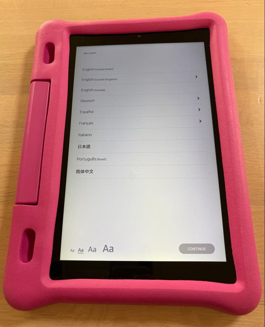 Fire HD 10 タブレット本体 第9世代 ピンクカバー付き キッズモデル