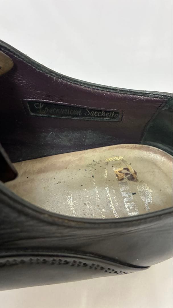 BARRETT / バレット (伊 】オックスフォード ブラック7.5 - メルカリ