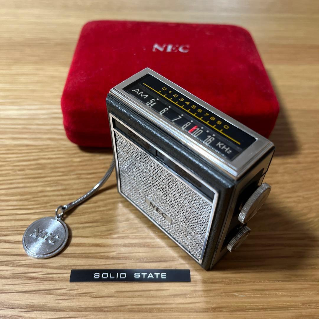 NEC製 AMマイクロラジオ ミニプレイ NT-8M91 Amazon.com: Audiocrazy Portable AM FM Radio Plug in Wall or