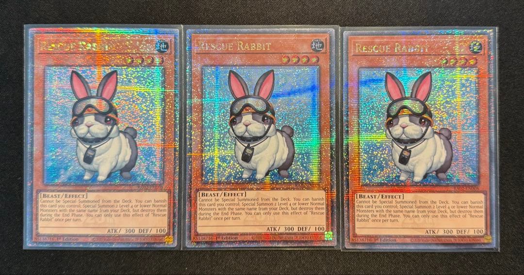 レスキューラビット EU版 英語 英語版 25th シークレット 遊戯王