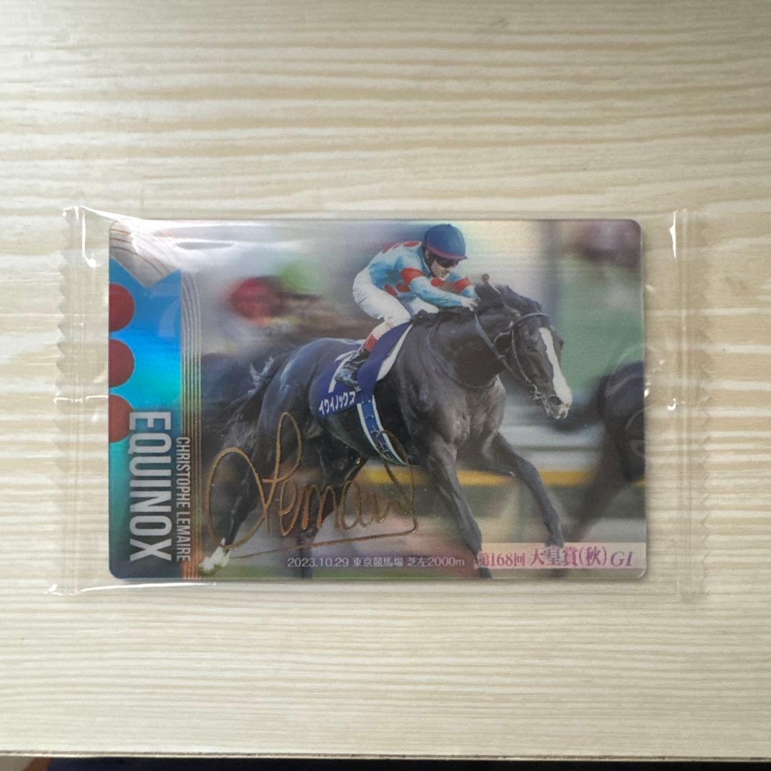 レアカード！サラブレッドホースコレクション イクイノックス ルメール
