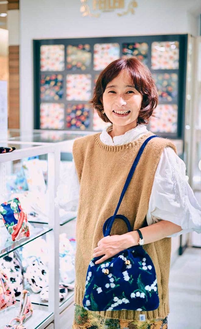 FEILERフェイラー フロランスミュゲすずらん巾着バッグ - メルカリ