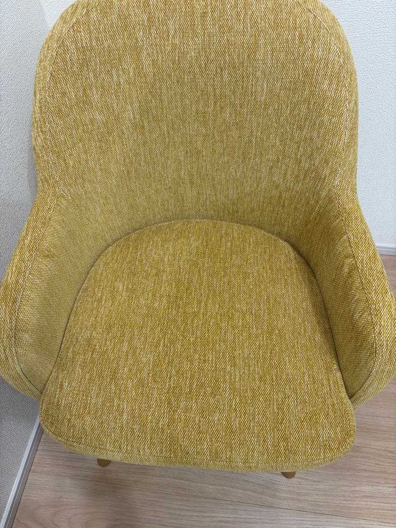 azu様専用】unico PIIVO(ピーヴォ)チェア イエロー - メルカリ