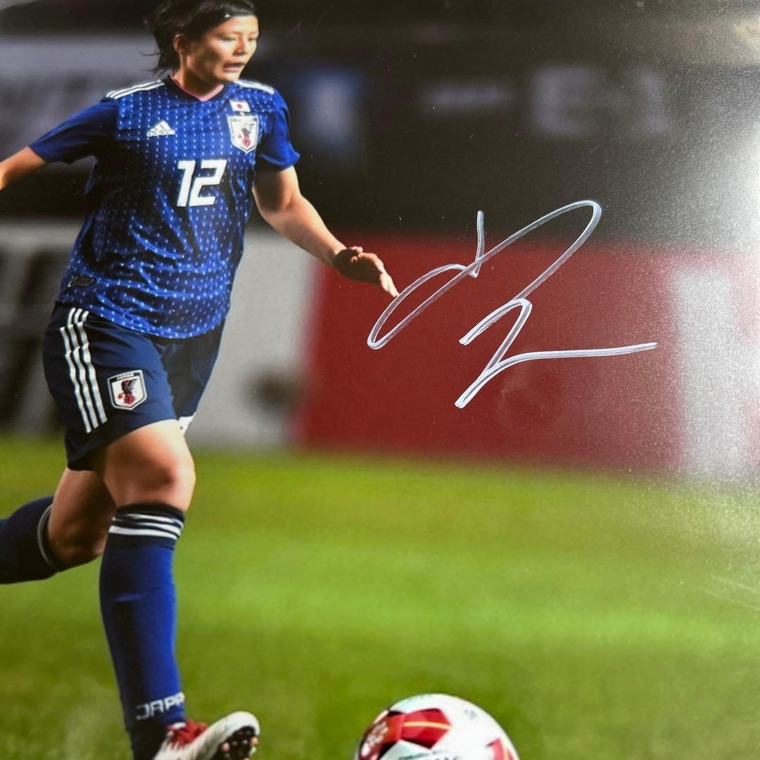 なでしこジャパン なでしこジャパン 日本代表女子サッカー 楢本光 直筆