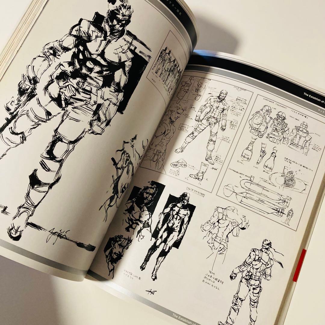 初版書✳️新川洋司『THE ART OF METAL GEAR SOLID』原画集