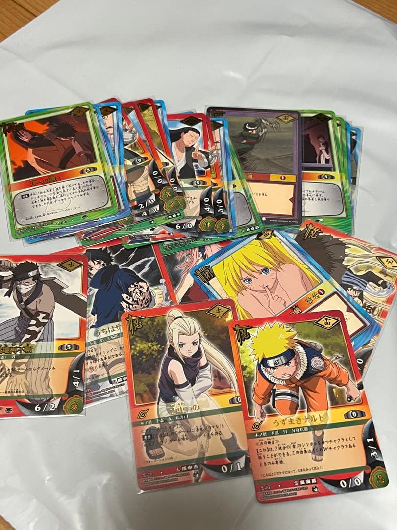 ナルト トレーディングカードセット - メルカリ