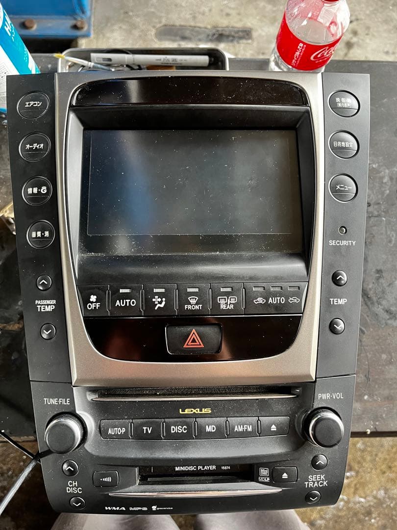 190系 GS350 レクサス 純正ナビ マルチモニター - メルカリ