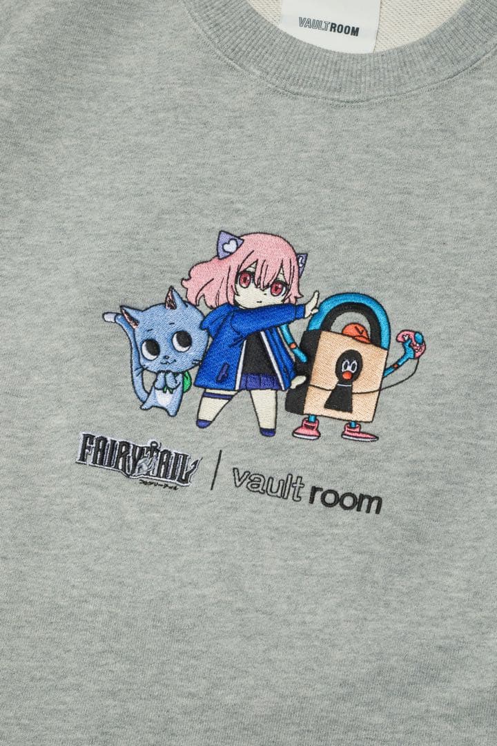 定価以下 VR × nqrse × HAPPY CREWNECK / GRAY - メルカリ