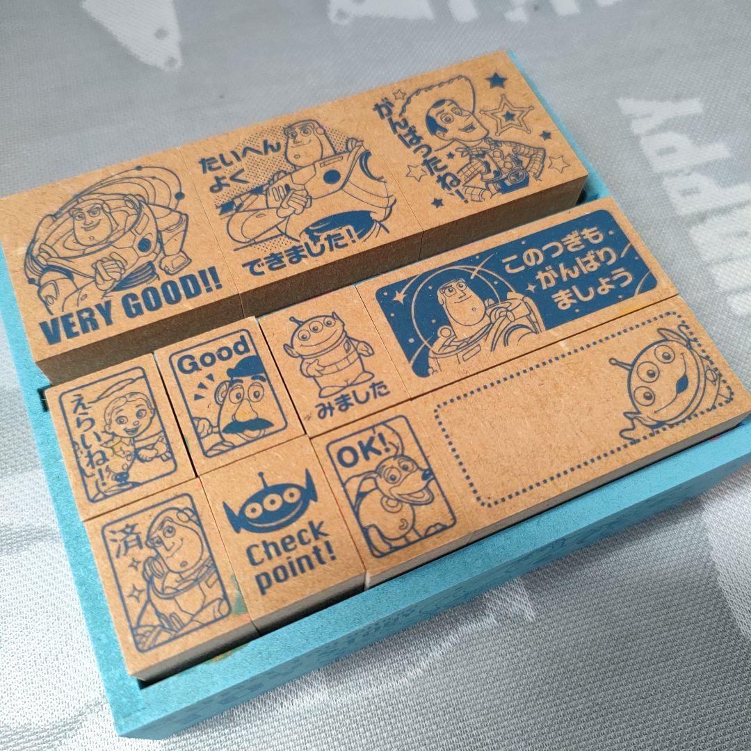 トイ・ストーリー ごほうび 木製スタンプ セットふ - メルカリ