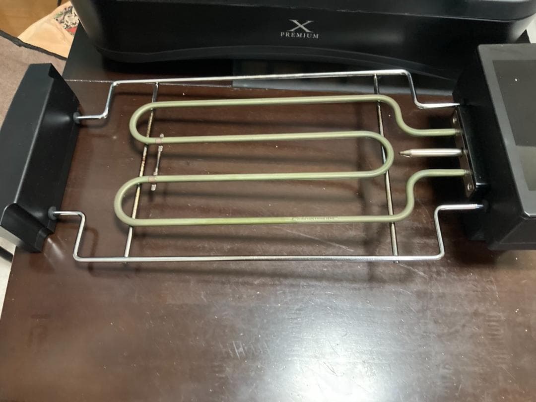 山善 煙の少ない焼き肉グリル -吸煙機能付き- YGMC-FXT130