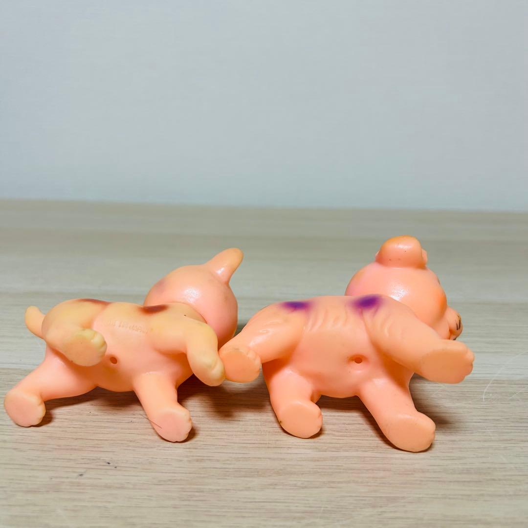 レトロ】犬 ラバードール ドッグ ソフビ 笛付き ヴィンテージ - メルカリ