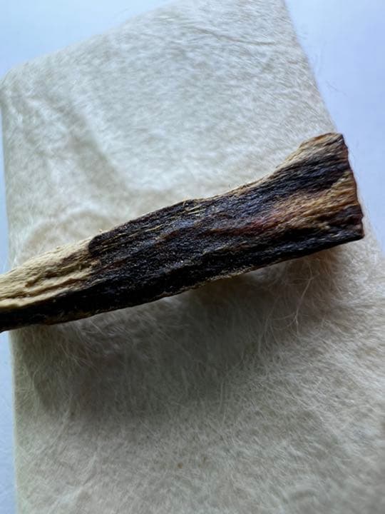 古渡命銘木 霊元院勅銘　伽羅　銘【星合】0.103g 香木/お香/沈香/伽羅