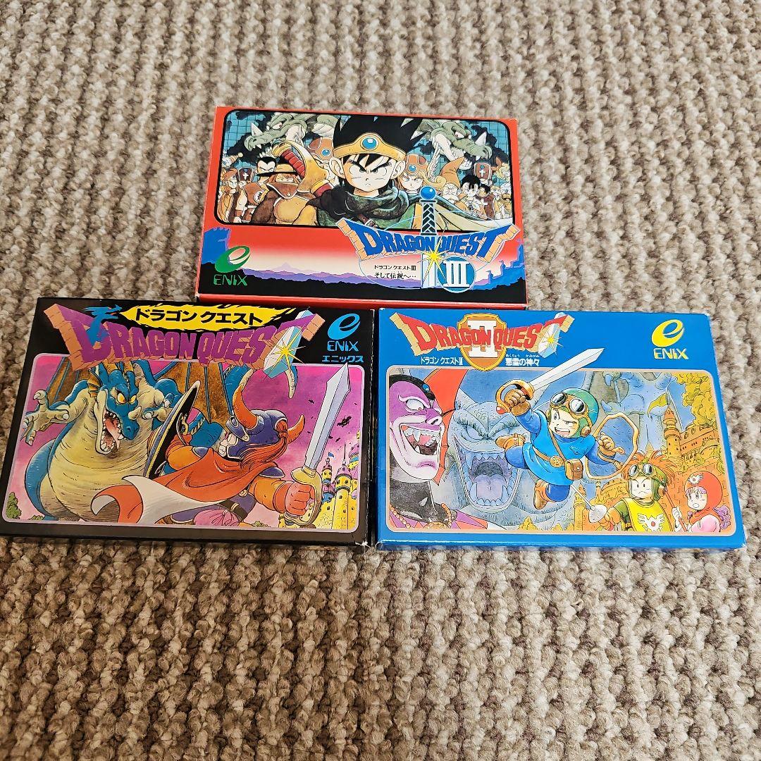 3点セット ドラゴンクエストⅠ・Ⅱ・Ⅲ 150ピース ジグソーパズル