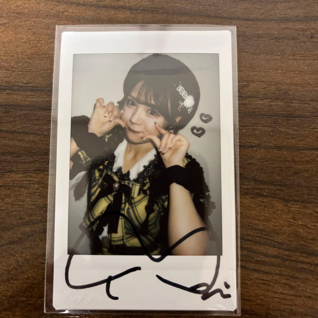 cutie street 古澤里紗 サイン入りチェキ - メルカリ