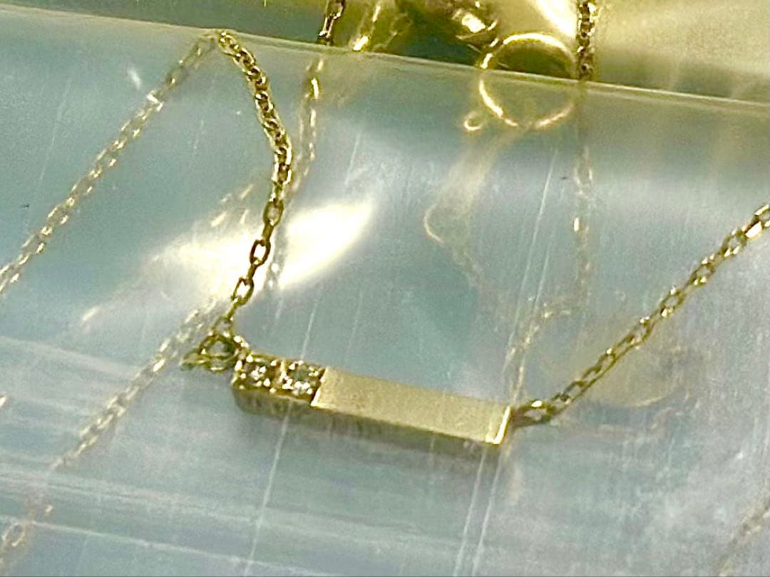 ⭐️SoireeO 10K ダイヤモンド付きバータイプネックレス Nissy 2025年