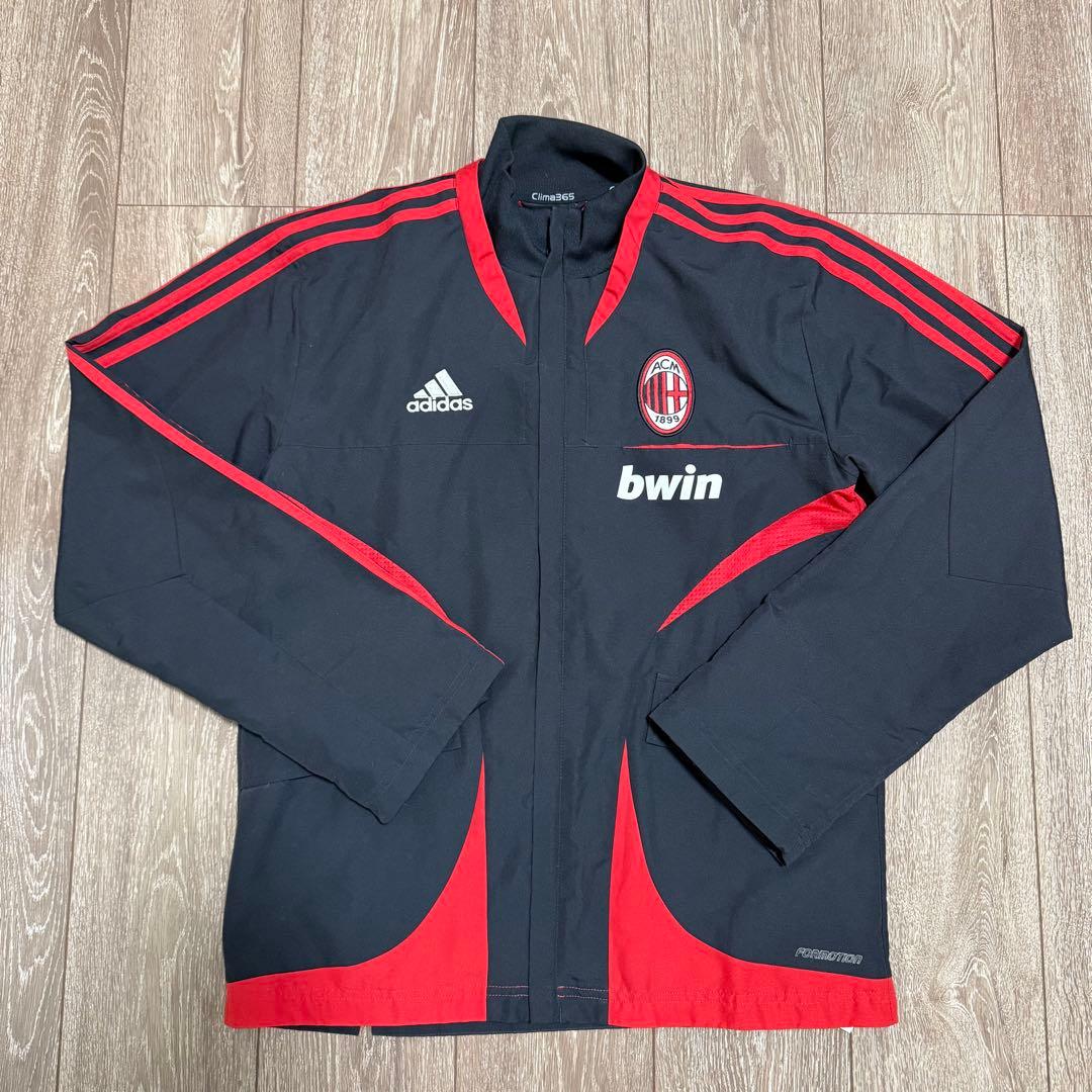 超美品 adidas 正規品 00s ACミラン ナイロン ジャージ 上下セット