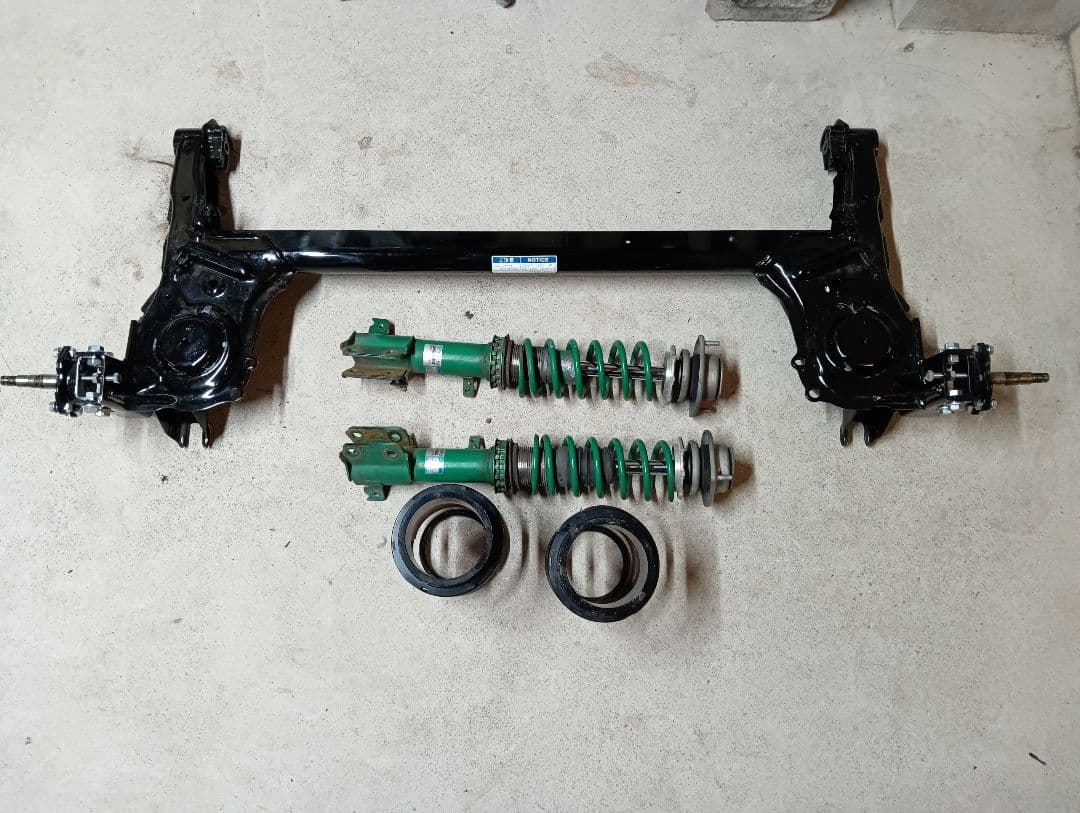 L235 エッセ　ダイハツ　調整式アクスル　のみ LARGUS ONLINE SHOP / ダイハツ エッセ L235S 2WD SpecK 車高調キット