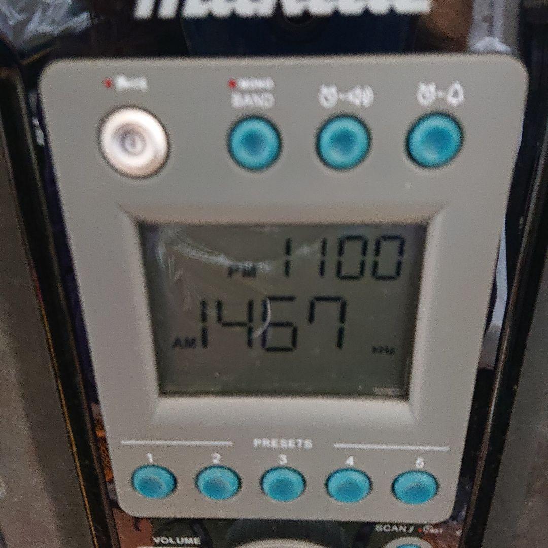 Makita FMラジオ デジタル表示