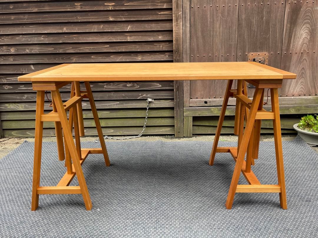 キャトルセゾン オリジナル アトリエテーブル サクラ材 仙台 宮城