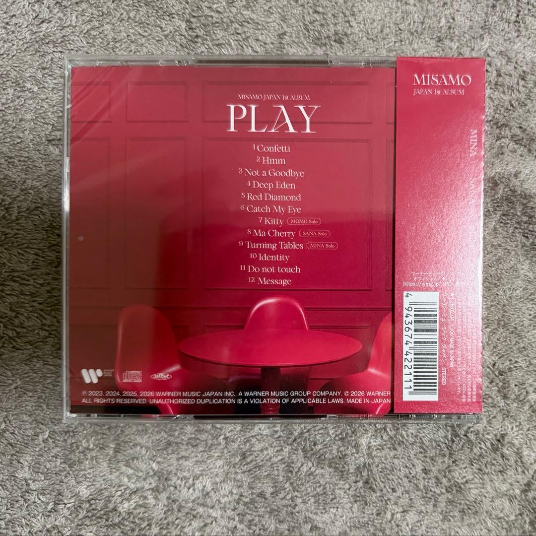 MISAMO PLAY 通常盤 CD（シリアル、トレカなし） - メルカリ