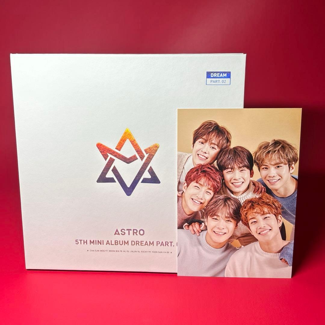 ASTRO リパケ アルバム ドリパ DREAM 2 ポストカード付 Amazon.co.jp: ASTRO 5thミニアルバム - Dream Part.02 (Wish ver