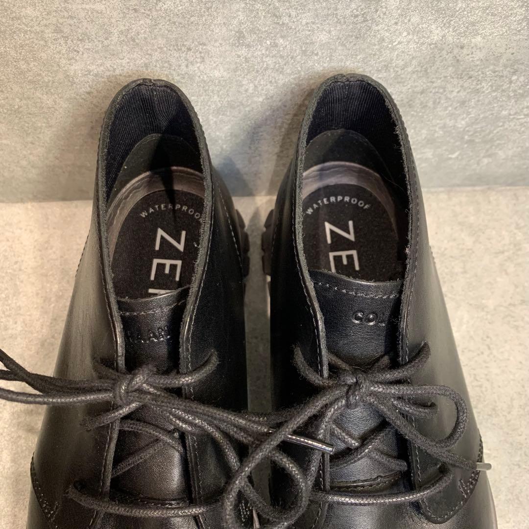 【極美品】コール ハーン ゼログランド チャッカブーツ レザー 24.5cm