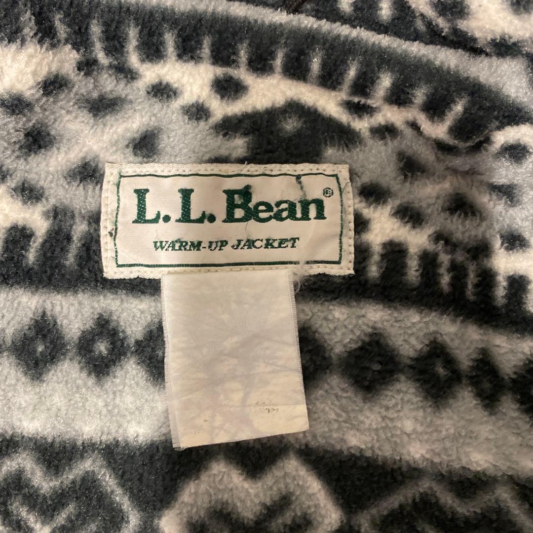 極上】90s USA製L.L.BEAN ウォームアップジャケット ボルドー短丈