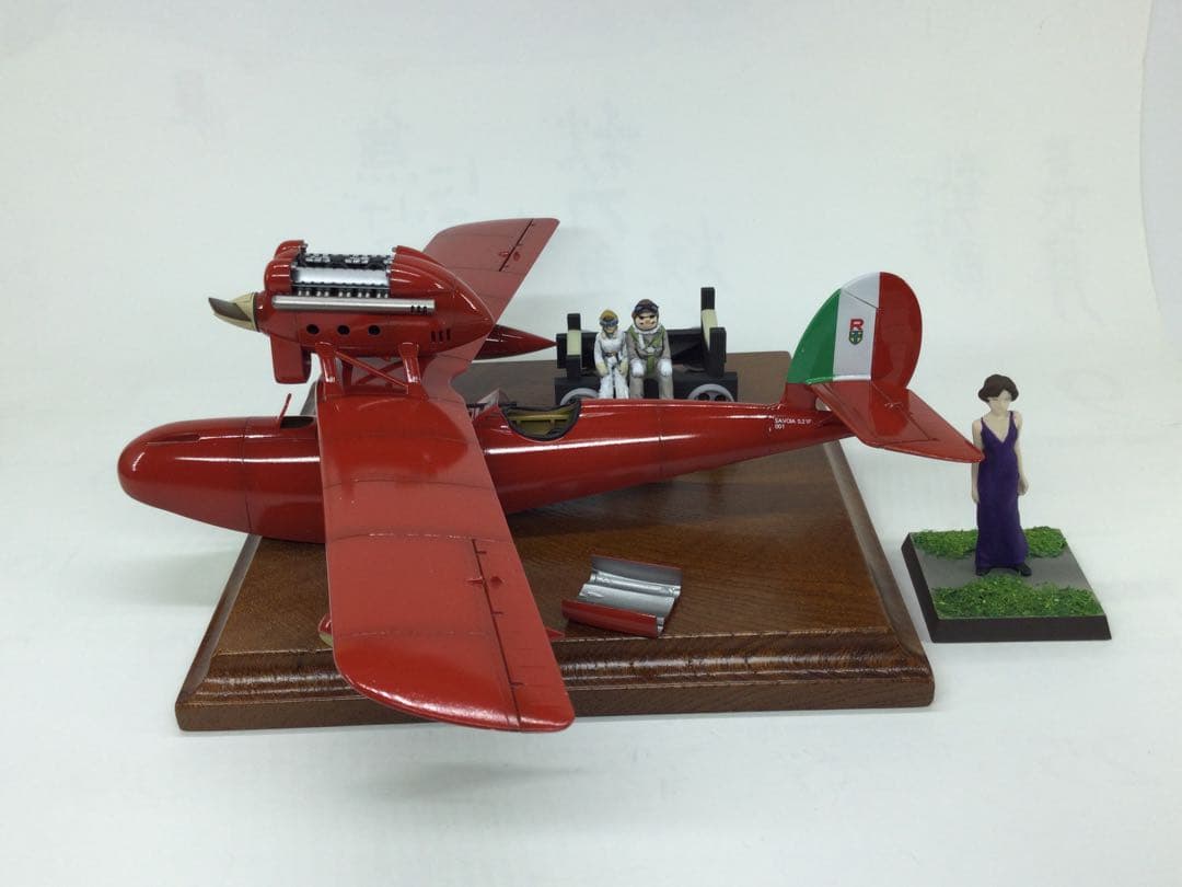 紅の豚 1/48サボイアS.21F 後期型 プラモデル完成品 - メルカリ