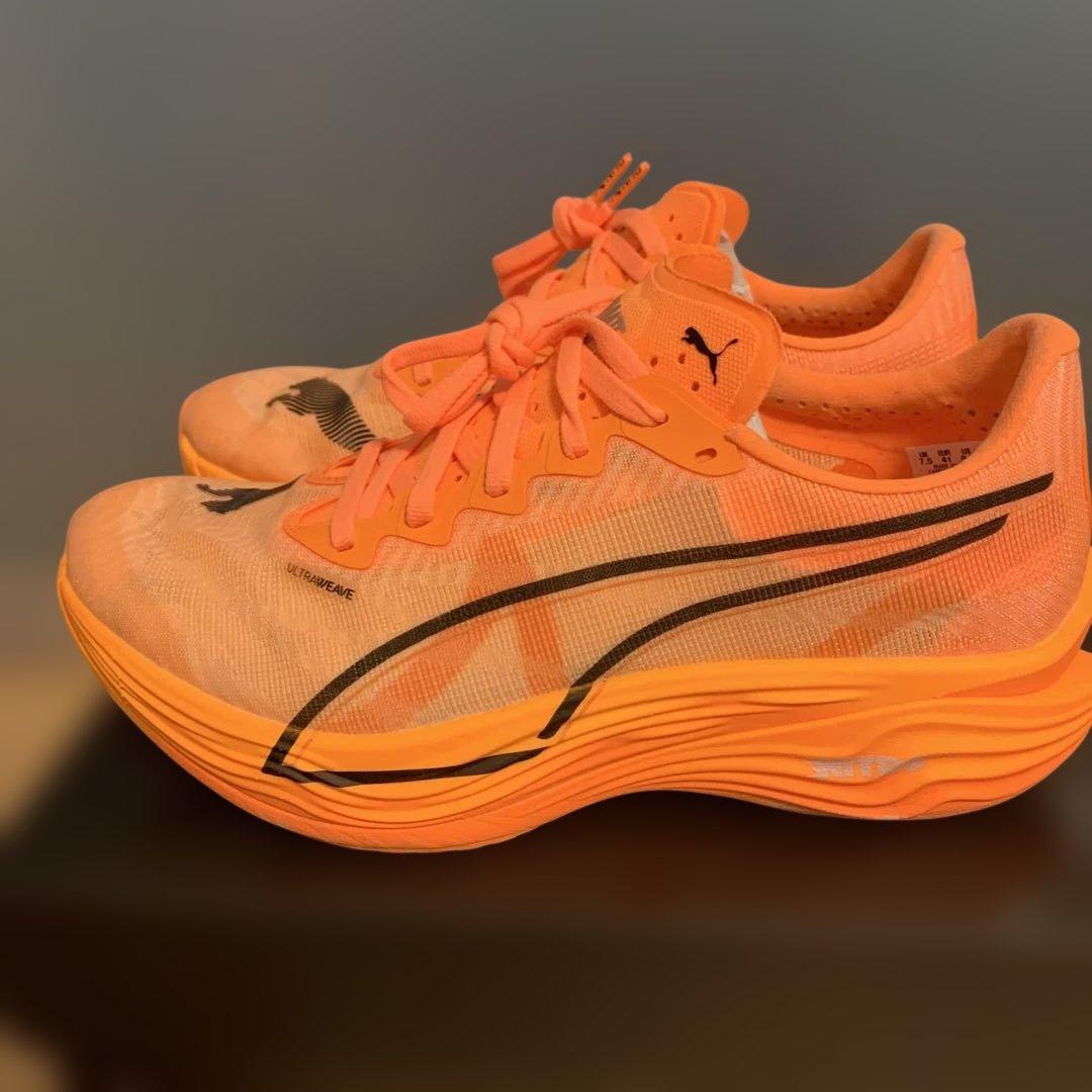 走行距離10キロ程度PUMA ディヴィエイトニトロエリート3 26.5cm