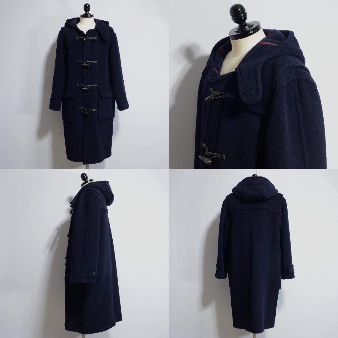 超極上品 ムーアブルック ダッフルコート Rバーリントン ネイビー 38