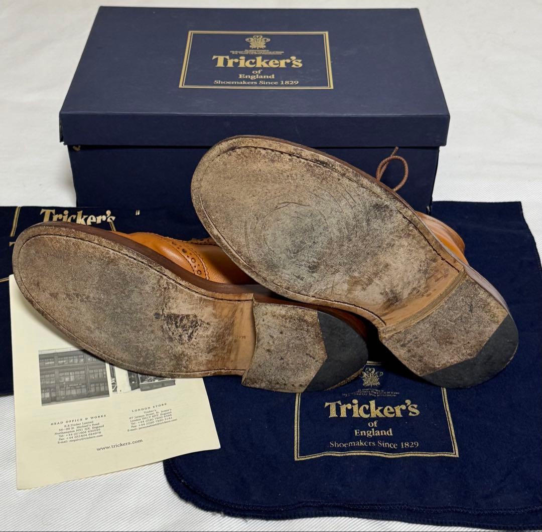 ◇イギリス製【25.5cm】Tricker's◇美品『MOLTON・ブーツ』◇ - メルカリ