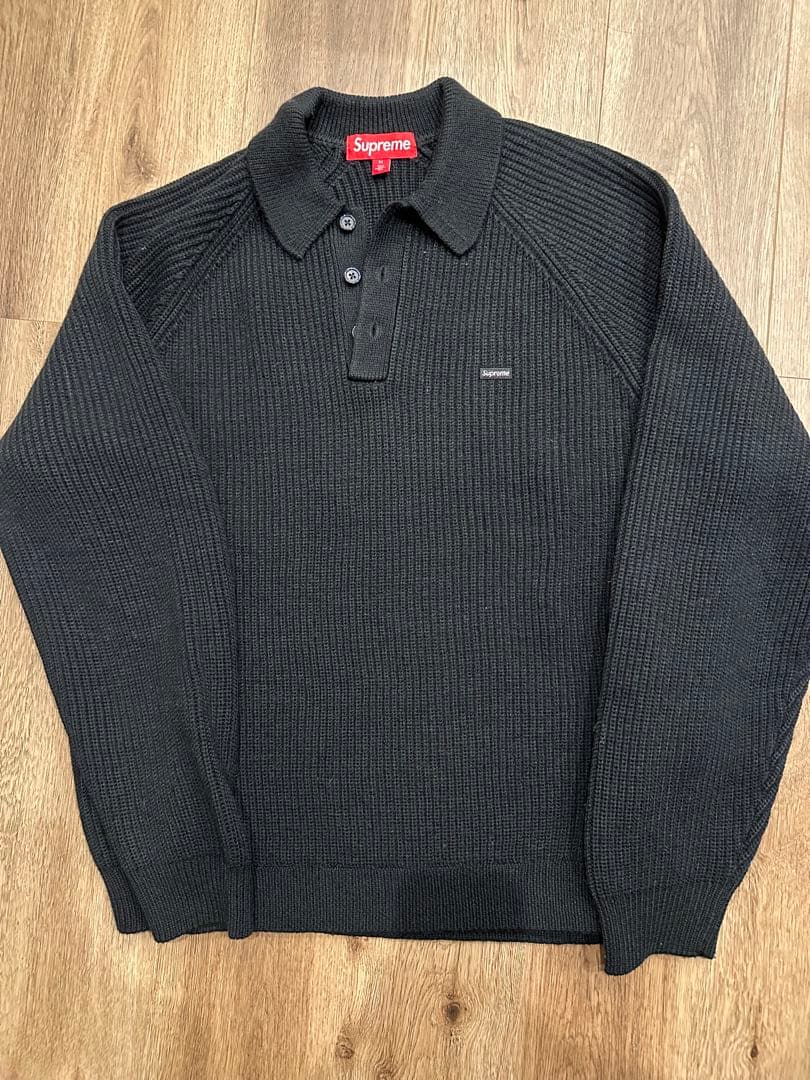 Supreme Small Box Polo Sweater Mサイズ - メルカリ