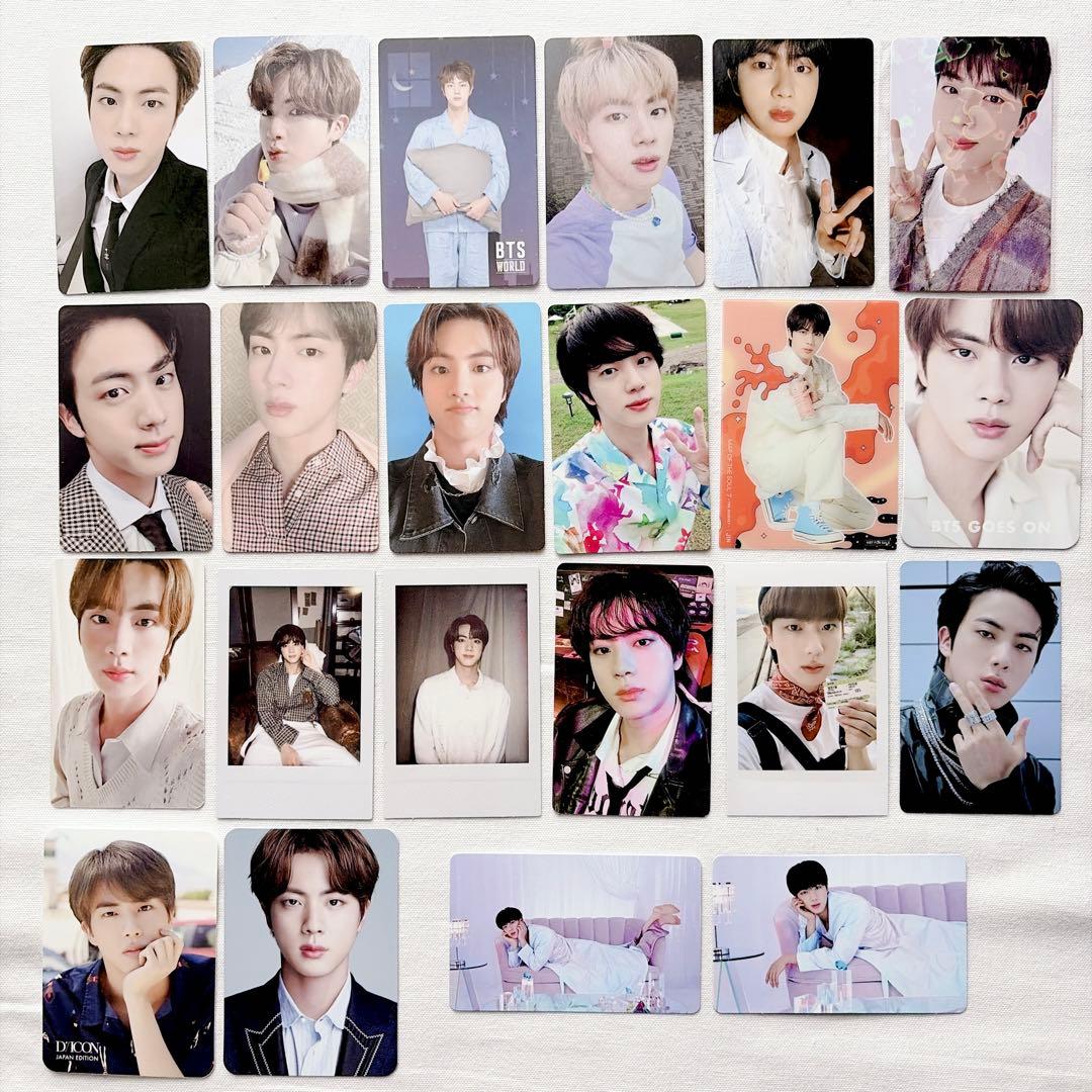 BTS JIN ジン トレカ まとめ売り 匿名配送 - メルカリ