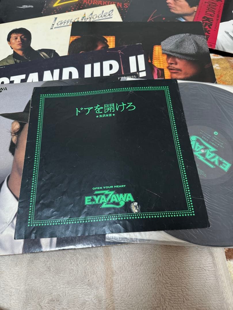矢沢永吉レコード8セット(12枚) - メルカリ